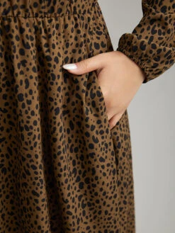 Leopard Print Pocket Split Side Keyhole Dress 14 Leopard Print Pocket Split Side Keyhole Dress -Bloomchic Shop 676836627 fx 1b478a12 53e1 457e 9e3d 78d9c76f6123