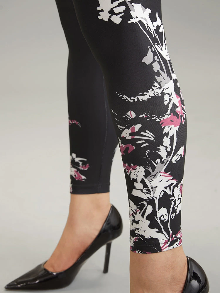 Boho Print High Rise Skinny Leggings 7 Boho Print High Rise Skinny Leggings - Image 5