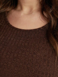 Solid Pocket Rib Knit Ruffle Hem Dress Without Belt 28 Solid Pocket Rib Knit Ruffle Hem Dress Without Belt -Bloomchic Shop 6 7cd62f22 5509 4529 9c6e a84fc23c4e2b