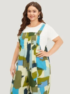 Colorblock Contrast Pocket Plicated Detail Cami Jumpsuit -Bloomchic Shop 722310876 bt 26d14fe0 d68b 43e8 b00a f4a7f71218e3