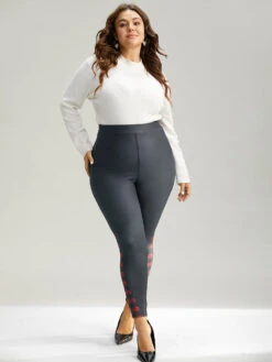 Supersoft Essentials Plaid Patchwork High Rise Leggings 13 Supersoft Essentials Plaid Patchwork High Rise Leggings -Bloomchic Shop 723139682 ug