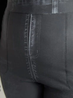 Denim Effect Print Pocket Leggings -Bloomchic Shop 727429046 dp 02eb772c 93be 4330 9622 f8409bc5744e