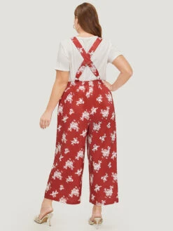 Floral Print Pocket Crossover Back Overall Jumpsuit 12 Floral Print Pocket Crossover Back Overall Jumpsuit -Bloomchic Shop 731916480 ub 7ddee6b1 3c3d 4306 8cdb adb99d647752