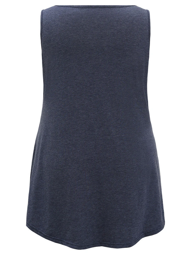 Sun Print High Low Hem Tank Top 12 Sun Print High Low Hem Tank Top - Image 10