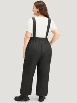 Halloween Bat Print Pocket Overall Cami Jumpsuit -Bloomchic Shop 757176611 pk 4f5b440c 9831 4006 af76 c577e585b833