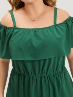 Off Shoulder Ruffles Pocket Elastic Waist Cami Jumpsuit 13 Off Shoulder Ruffles Pocket Elastic Waist Cami Jumpsuit -Bloomchic Shop 757484160 af 12e7f733 6d80 4008 9ba1 f28903a515d7