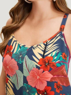 Floral Print Pocket Cami Jumpsuit -Bloomchic Shop 766852394 lv