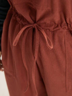 Plain Textured Drawstring Adjustable Straps Jumpsuit -Bloomchic Shop 770319085 ld 4e8a8d8a 11d3 4160 a5e0 369b6464aad3