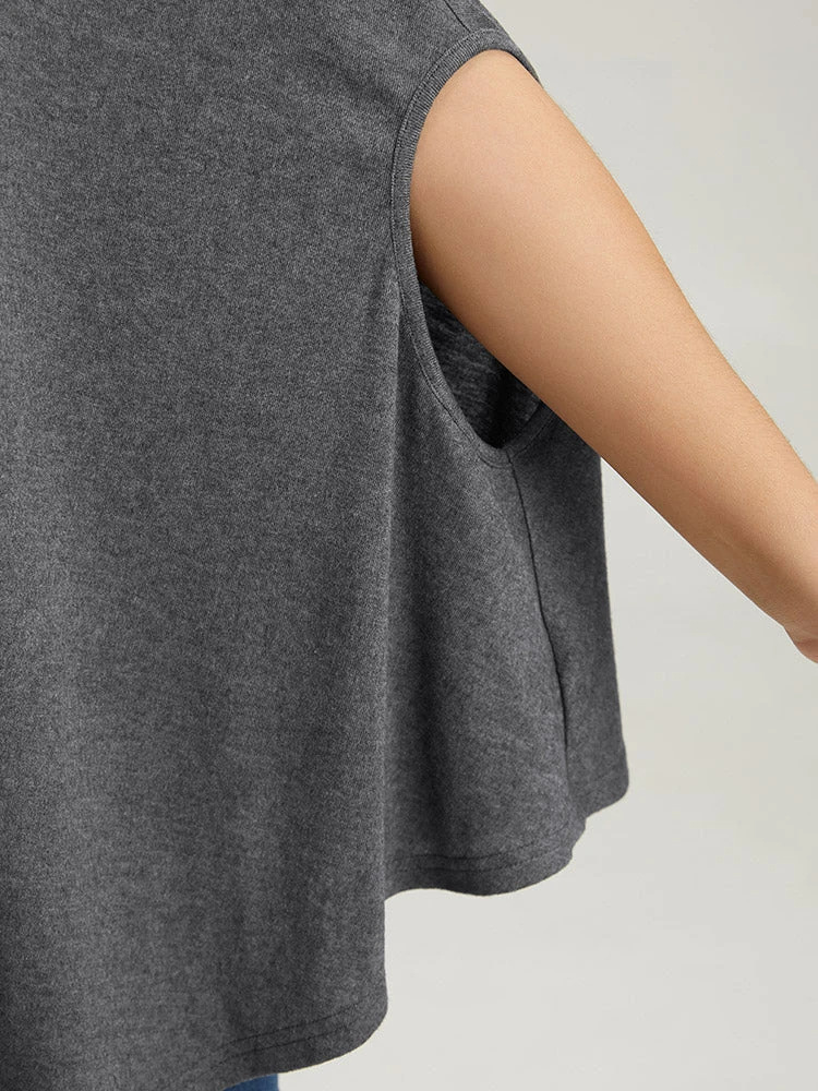 Solid Dolman Sleeve Crew Neck T-shirt 9 Solid Dolman Sleeve Crew Neck T-shirt - Image 8