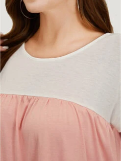 Color Block Contrast Cap Sleeve Tank Top 18 Color Block Contrast Cap Sleeve Tank Top -Bloomchic Shop 782148284 cx