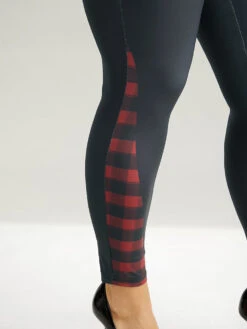 Supersoft Essentials Plaid Patchwork High Rise Leggings 15 Supersoft Essentials Plaid Patchwork High Rise Leggings -Bloomchic Shop 802561529 hs