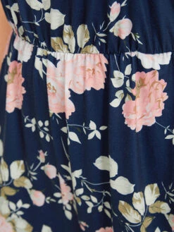 Floral Print Pocket Scoop Neck Cami Jumpsuit -Bloomchic Shop 80483156 or