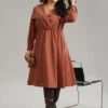 Static-Free Plain Lapel Collar Belted Pocket Dress -Bloomchic Shop 814769107 aa 51ef27df bcd0 4f51 a425 a86a840099b2