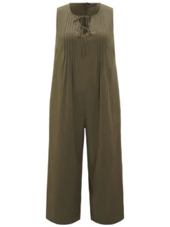 Plain Knot Neck Pocket Plicated Detail Tank Jumpsuit 19 Plain Knot Neck Pocket Plicated Detail Tank Jumpsuit -Bloomchic Shop 818868338 cb 92746af6 8250 44f2 b133 80cc3af815f8