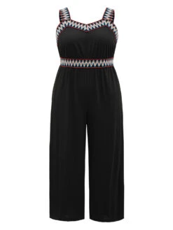 Contrast Trim Pocket Patchwork Cami Jumpsuit 17 Contrast Trim Pocket Patchwork Cami Jumpsuit -Bloomchic Shop 849388139 th