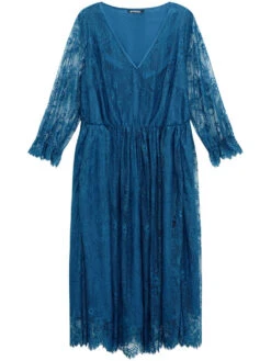 Plain Crochet Lace Mesh Elastic Waist Dress 15 Plain Crochet Lace Mesh Elastic Waist Dress -Bloomchic Shop 853782880 zn 1bf102af df70 45c0 af58 bad7bb6c5ed9