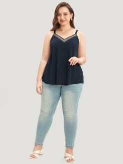 Solid Adjustable Straps Webbing Patchwork Cami Top -Bloomchic Shop 856713937 gz bc5e06ea f9e9 4ffe a53a e48c9eb9c7a7