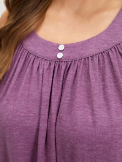 Halter Gathered Button Detail Arc Hem Cami Top -Bloomchic Shop 862541664 nw 2f9a81fe a75f 4d3c ae4c ed9574f6f404