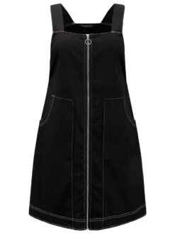 Twill O Ring Zipper Pocket Spaghetti Strap Dress -Bloomchic Shop 927374932 tl 9a061815 493f 41f7 b9b2 cdef8919f0a4