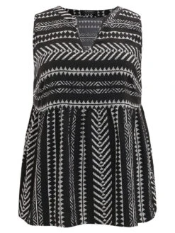 Bandana Print Notched Elastic Waist Tank Top 17 Bandana Print Notched Elastic Waist Tank Top -Bloomchic Shop 92752923 zo