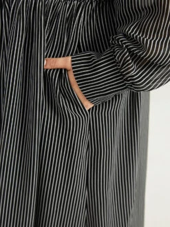 Striped Mesh Elastic Waist Knot Neck Dress 17 Striped Mesh Elastic Waist Knot Neck Dress -Bloomchic Shop 927686472 iy d8f8924d 93f4 433a 8232 67b70f7e58f1