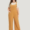 Solid Patched Pocket Overall Cami Jumpsuit 1 Solid Patched Pocket Overall Cami Jumpsuit -Bloomchic Shop 935082834 lk
