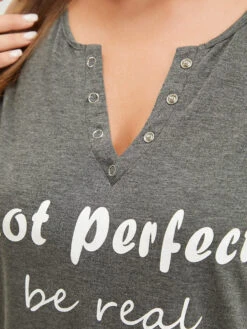 Letter Print Button Notched Tank Top -Bloomchic Shop 935401763 oh 8fcae6a9 93f8 4edc 89a5 68c955e14f5f