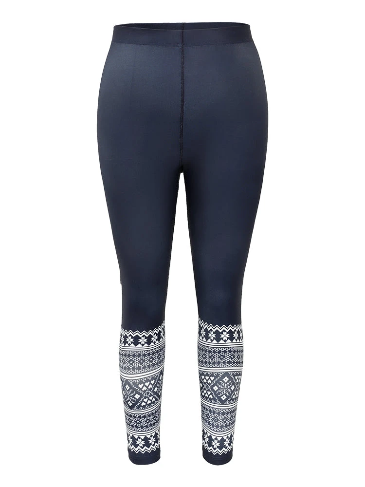 Christmas Elastic Waist Skinny Very Stretchy Leggings 7 Christmas Elastic Waist Skinny Very Stretchy Leggings - Image 5