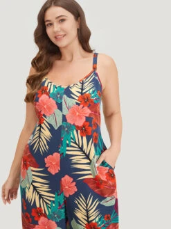 Floral Print Pocket Cami Jumpsuit -Bloomchic Shop 960032311 zr b40f06b1 fef3 4ffb 94dc 53f4259e3bb8