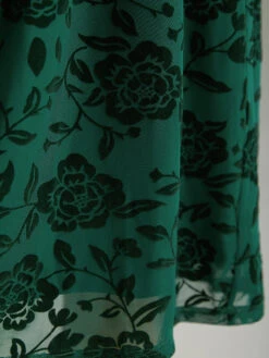 Silhouette Floral Print Surplice Neck Gathered Dress -Bloomchic Shop 960317094 dx cec8bd08 d8c9 4c6c ad54 b1a840a9f5a1