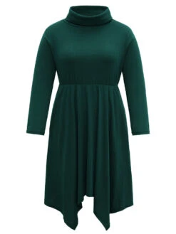 Solid Turtleneck Hanky Hem Pocket Dress 13 Solid Turtleneck Hanky Hem Pocket Dress -Bloomchic Shop 973269468 ae 06c79ac2 ad2b 491f a5f4 e21bf299723c