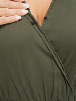 Plain Pocket Wrap Cut Out Knotted Hem Jumpsuit -Bloomchic Shop 983899982 fc f0f55187 f0ae 4ed6 b8db 3098af3e471a